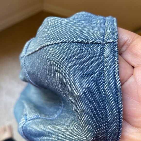 HALARA Women's Flare & Wide Leg Jeans - Blue med/petite 26x29 - Picture 10 of 11